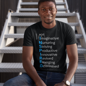 I Am Inspired Word Power T-Shirt
