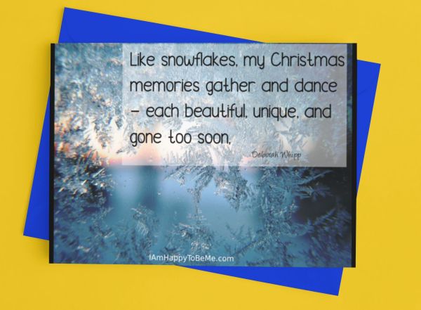 Christmas quote cards